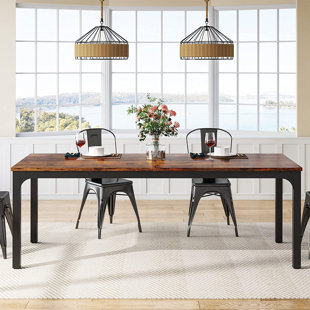 8+ Person Seat Kitchen & Dining Tables You'll Love - Wayfair Canada